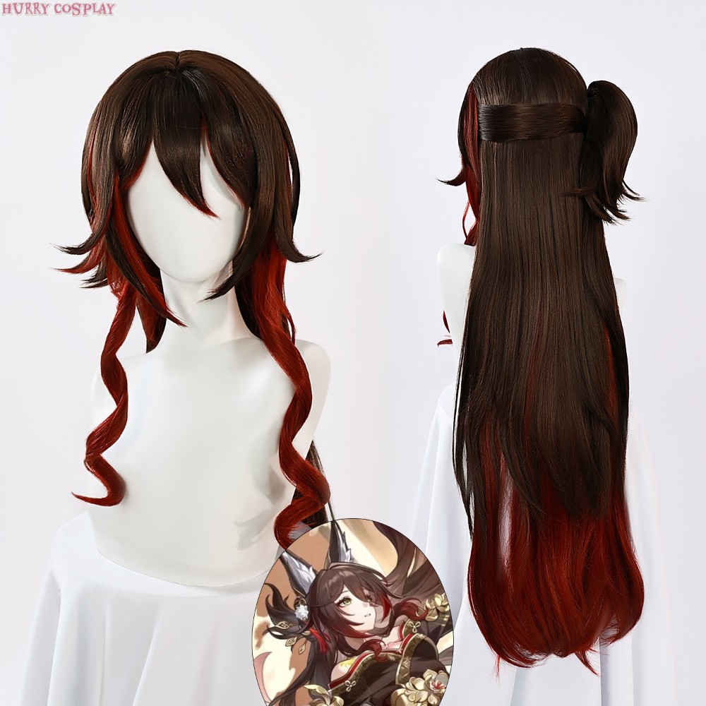 Game Cosplay,Honkai: Star Rail,Wigs,Honkai Impact Star Railroad - Fugue Cosplay Costumes - Wig